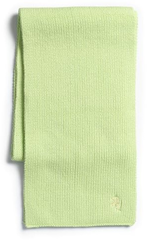 MONICA + ANDY Scarf, One Size, Lime Green, 100% Organic Clothes for Girls & Boys, Kids Essentials for Cold Weather, Unisex Winter Clothing, Sustainable Super Soft Fabric