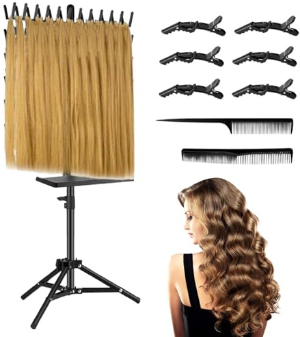 Support De Tressage Pour Cheveux Support De Rallonge De Cheveux S-upport À Cheve-ux Tressé S-upport En Métal Pour Coiffure C-heveux À Tresser Accessoires De Coiffeur