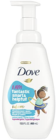 Kids Care, Foaming Body Wash, Cotton Candy, 13.5 fl oz (400 ml), Dove