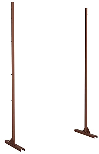PexFix A-GE04068-USAM026-T3 A-GE04068-VC-USAM026-T3 Metal Privacy Screen, Brown/Frame Kit