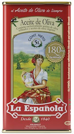 LA ESPAÑOLA - Aceite de Oliva Suave Lata 5 l