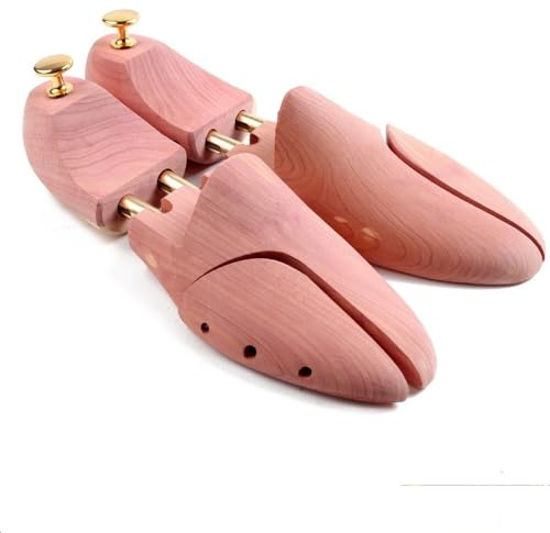 MAIL MORE Cedar Shoe Stretcher, Cedar Shoe tree, Shoe Trees for Men and Ladies, Wooden Shoe Stretcher Shaper, Cedar Wood Shoe Tree, Adjustable Shoe Shaper UK, shoe extender, UK Size 6-11 (UK 7-8)