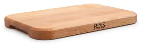 Boos Block Chop-N-Serve - Tabla de Servir - Tabla Cortar Cocina - Madera dura de arce duro de América del Norte - Reversible - 30,5 x 20 x 2,5