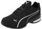 PUMA Unisex Tazon 7 Evo Road Running Shoe, Black White, 40.5 EU