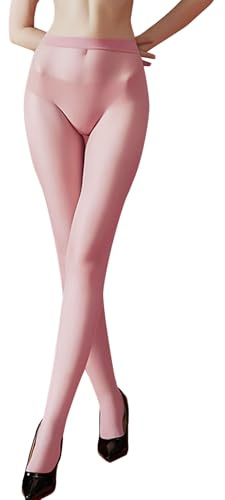 HTRUIYATY Collants Sans Couture pour Femmes Collants Fin Transparents Matt élasticité Legging Tights