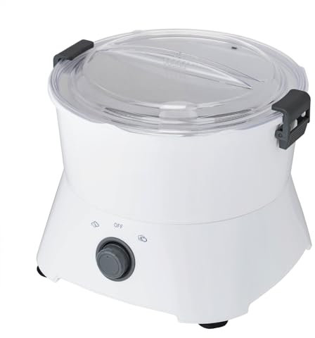 Pelador eléctrico de patatas para verduras, soporte de mesa, pelador de patatas, dos modos, disponible para cocinas, restaurantes, restaurantes, hoteles, 85 W (23,6 x 28,3 cm)