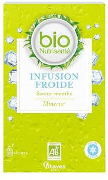 BioNutrisanté Infusion Froide Minceur saveur menthe 20 sachets