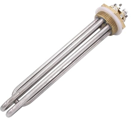 Calentadores Solares De Agua Con Elemento Calefactor De Inmersión De CC De 1,25 DN32, Calentador Eléctrico Tubular De 12 V, 24 V, 36 V Y 48 V, SUS304.(24V 900W)