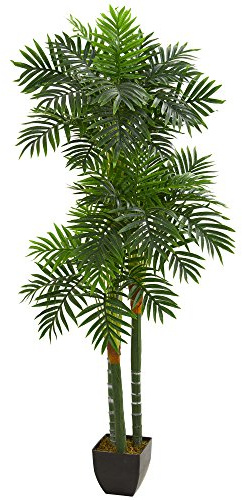 Nearly Natural 5.5ft. Triple Areca Palm Artificial Tree