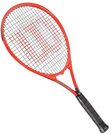Wilson Pro Staff Precision XL 110 Adult Recreational Tennis Racket - Grip Size 3-4 3/8, Red