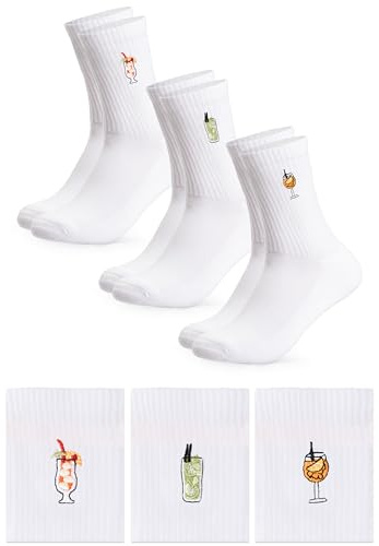 Occulto Chaussettes Sport Femme & Homme lot de 3 (modèle: Robin)