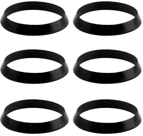 GXGM Guarnizione Lavello Cucina, Lavello da Cucina Tubo di Scarico Tappo di Chiusura Guarnizione 40mm Guarnizione di Scarico Scolapiatti Anello di Tenuta Rondella di Gomma, 6 pezzo