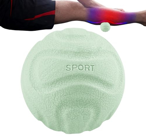 Protoence Bola De Masaje | Accesorios Para Masaje De Espalda,Bola De Fascia Portátil - Para Atletas Corredores Jugadores De Yoga Gimnasio En Casa Mujeres Hombres Adultos Profesionales