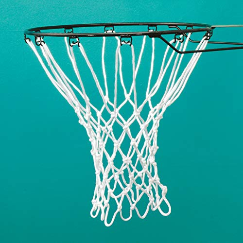Sure Shot Rete da Basket Unisex, Resistente, Colore Bianco, Taglia Unica