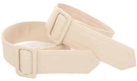 Inzegao 1 par de gabardinas con banda de manga cortavientos, correa de muñeca, accesorios para chaqueta cortavientos, Albaricoque, S