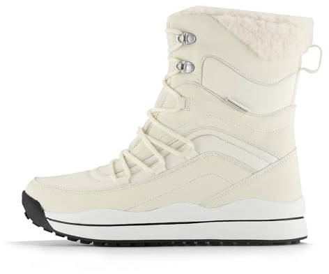 Alpine PRO MERATA Bottes d'hiver doublées et imperméables pour femme - Chaussures de randonnée pour la neige et le gel - Chaussures de trekking pour la montagne - Chaussures d'extérieur thermiques à
