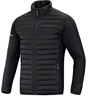 JAKO Damen Hybridjacke Premium, Schwarz, 36