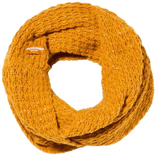 JACK & JONES Herren JACCLIFF NAP Tube Scarf Schal, Honey Gold, ONE Size