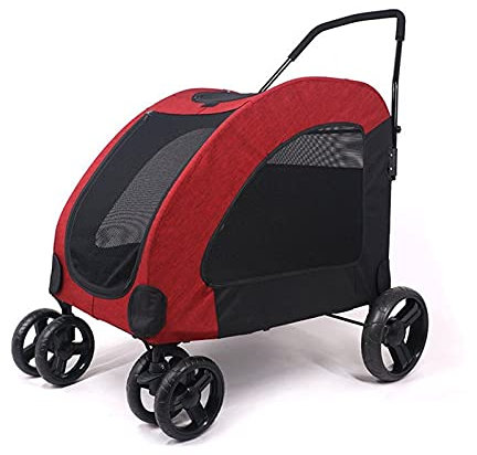 Kinderwagen für Haustiere Hundebuggys für große Hunde Haustierbuggy Robuster Katzen-/Haustierbuggy Reisewagen Hundekinderwagen Buggy