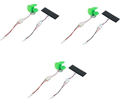 KOMBIUDA Generador Electrico Niños 3 Juegos De Motor DIY Kits De Montaje Generador De Viento Juguete Mini Generador Juguete De Plástico Kit De Educación Eolica