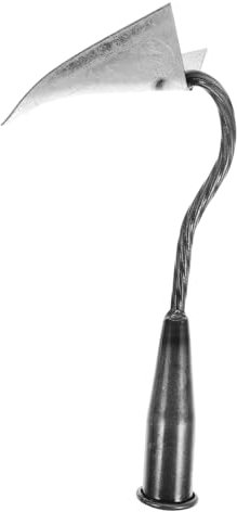 Kisangel 1 Pc Houe Triangulaire désherbage Homme Triangle Para Trou Jardinage Gardening Tools Outils desherbage Accessoire de tête de houe tête de houe agricole houe à Le Fer