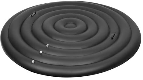 Inflatable Hot Tub Lid - Energy Saving Spa Cover - 128/158/180cm 3 Sizes Adjustable Inflatable Lid With 3 Valve - Outdoor Spa Tub Lid - Waterproof & UV-Resistant - Retain Heat and Protect Your Hot Tub