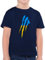 Kinder T-Shirt Jungen - Fahnen und Flaggen - Ukraine Krallenspuren - 164 (14/15 Jahre) - Dunkelblau - Stadt Ukranian t-Shirts Country ukrainischem t Shirt ukrainischen Shirts ukrain Tshirts