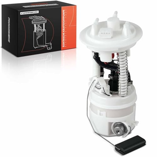 Frankberg Bomba de combustible Bomba de gasolina Unidad de Suministro de combustible Módulo Juego 4-Polos Compatible con Micra IV K13K K13KK Replace# 17040-1HJ0A,17040-1HJ0B