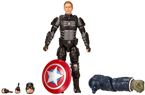 Marvel E9977 Hasbro Legends Series Gamerverse 15 cm große Stealth Captain America Action-Figur, ab 4 Jahren