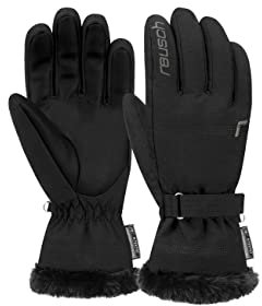 Reusch Luna R-TEX XT sehr warme, wasserdichte, Winddichte, atmungsaktive und robuste Winterhandschuhe Fingerhandschuhe Sporthandschuhe Skihandschuhe Damen