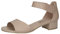 CAPRICE Damen Sandalen mit Absatz aus Leder mit Riemchen, Beige (Beige Nappa), 38 EU
