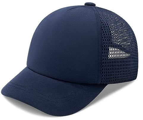 Toddler Hats Boys Age 2-4 Toddler Baseball Hat Toddlers Baseball Cap Toddlers Trucker Hats 2T-4T Kids Cap Kids Sun Hat Navy
