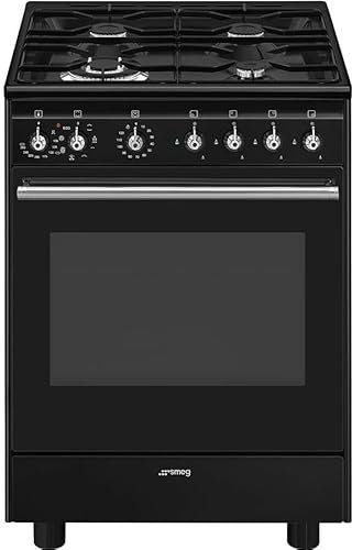 Smeg Concert CX61GMBL Cucina Elettrico Gas Nero A