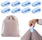 8 Stück Bettdeckenclips, Bettdecken Clips für Bettwäsche, Daunendecken Betttücher, Verbessertes Design, 8 Stück Aufbewahrungstasche, Ergonomisch und Praktisch