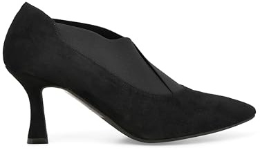 Melluso Donna Scarpe Eleganti Accollate Tomaia Camoscio 35 / Nero