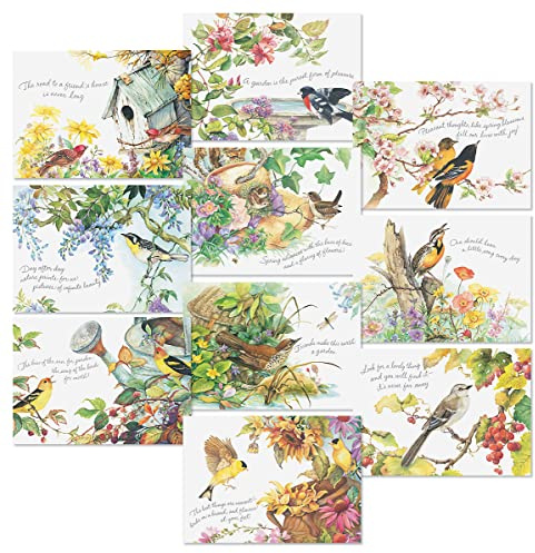 Current Nature's Serenade Thinking of You Cards Religious with Envelopes - Assortment of 20 Greeting Cards, 10 Designs, Large 5 x 7 Christian Thinking of You Cards