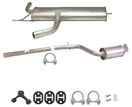 Ferroz Export Ersatz für Komplette Auspuffanlage Seat Leon (1P1), Altea (5P1), Toledo (1P1) 1.6 Auspuff