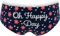 GRUSS & CO Damen 46962 Panty Happy Day, Größe S-M, Geschenkartikel Unterwäsche, Dunkelblau