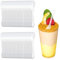 XoeLLe 200 Stück Plastiklöffel, Dessertlöffel Mini Clear Löffel für Desserts Eislöffel, Wiederverwendbare Kaffeelöffel Strapazierfähige Plastiklöffel für Party,Camping, Desserts oder Vorspeisen