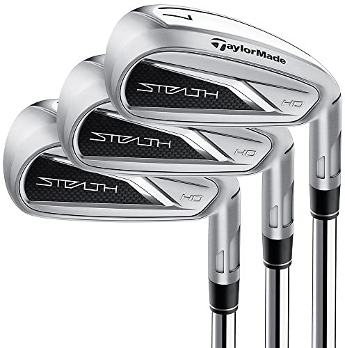 Taylormade Golf Stealth HD Steel Iron Set 5 - PW/AW Right Hand Stiff Flex