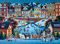 Buffalo Games - Dowdle - Heimatstadt Weihnachten - 1000 Teile Puzzle für Erwachsene herausforderndes Puzzle perfekt für Spieleabende - Fertige Größe 26,75 x 19,75