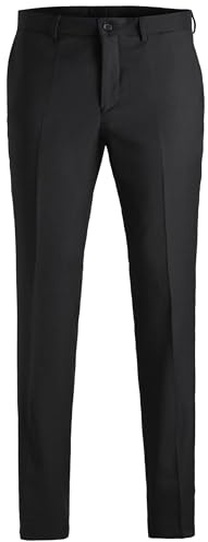 JACK & JONES Pantalon Jprsolaris Noos pour Homme, Noir, 48