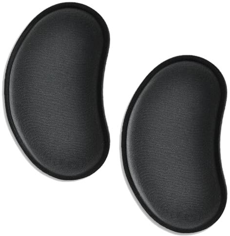 2 Stk Handballenauflage,Maus-Handgelenkauflage,Ergonomisches Mousepad,Mouse Wrist Rest,Rutschfest Handauflage Maus mit Memory-Schaum,zurentlastung Handgelenks,Gelkissen Mousepad für Büro Schule Zuhau