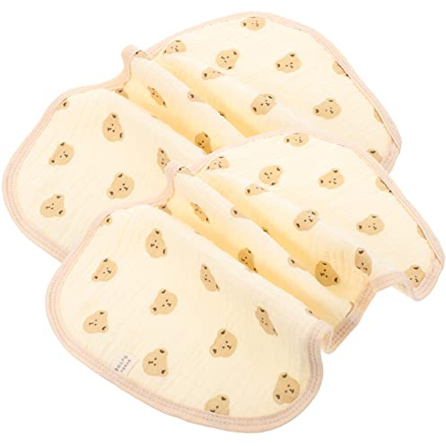 LOLIPPYY Paños para Eructar para Bebés Niña 2 Piezas de Algodón Delicado Reutilizables y Absorbentes para Hombro, Accesorios Cómodos y Prácticos para Recién Nacidos