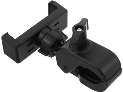 IWOWHERO Support de Téléphone Rotatif pour Vélo et Moto Guidon Réglable Compatible VTT et Scooter Électrique Base Stable Antidérapante pour Navigation et Appels Vidéo Accessoire
