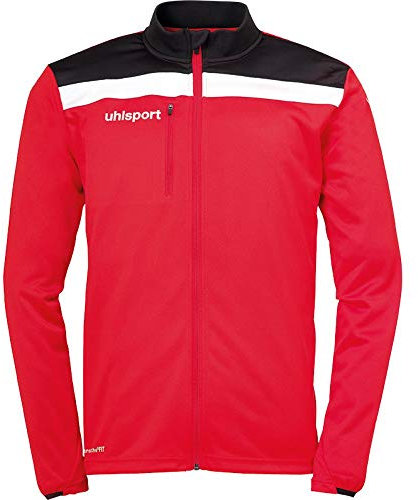 uhlsport Herren Offense 23 Jacke, rot/Schwarz/Weiß, XXL