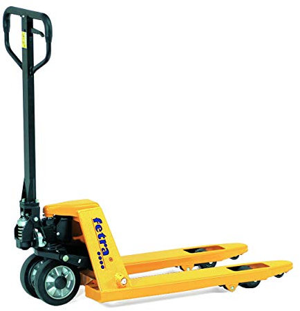 Premium Mini Gabelhubwagen Traglast: 2500 kg - Handhubwagen wartungsfrei | Vollgummi-Bereifung | Hubwagen für Paletten | Palettenhubwagen besonders geeignet für LKW, Werkstatt & engem Raum