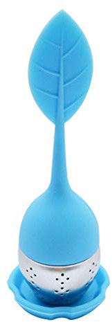 PULABO 5 couleur Sweet Leaf Folwer Silicone Infuseur de Thé Passoire Réutilisable avec Plateau de Goutte Nouveauté Boule À Thé À Herbes Épice Filtre Outil De Thé de Haute Qualité durable