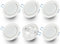 6x LED Einbaustrahler Flach 8,2W GX53 – 750 Lumen, Deckenstrahler 4000K Neutralweiß – 95mm Lochmaß, 108mm Außenmaß – Deckenspots Weiß Matt – Ultra Slim Deckenleuchte