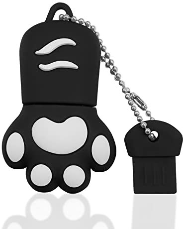 Pendive Flash Drive 128 GB Pen Drive USB 2.0 per PC, Tablet e Regalo (nero)